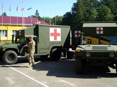 У зону АТО надійдуть медичні авто зі США