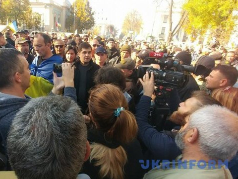 Мітингувальники вимагають виконання всіх вимог