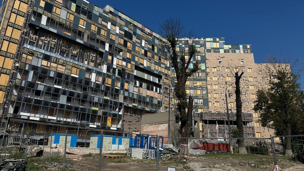 Відновлення нового корпусу "Охматдиту" коштуватиме орієнтовно 396 млн грн